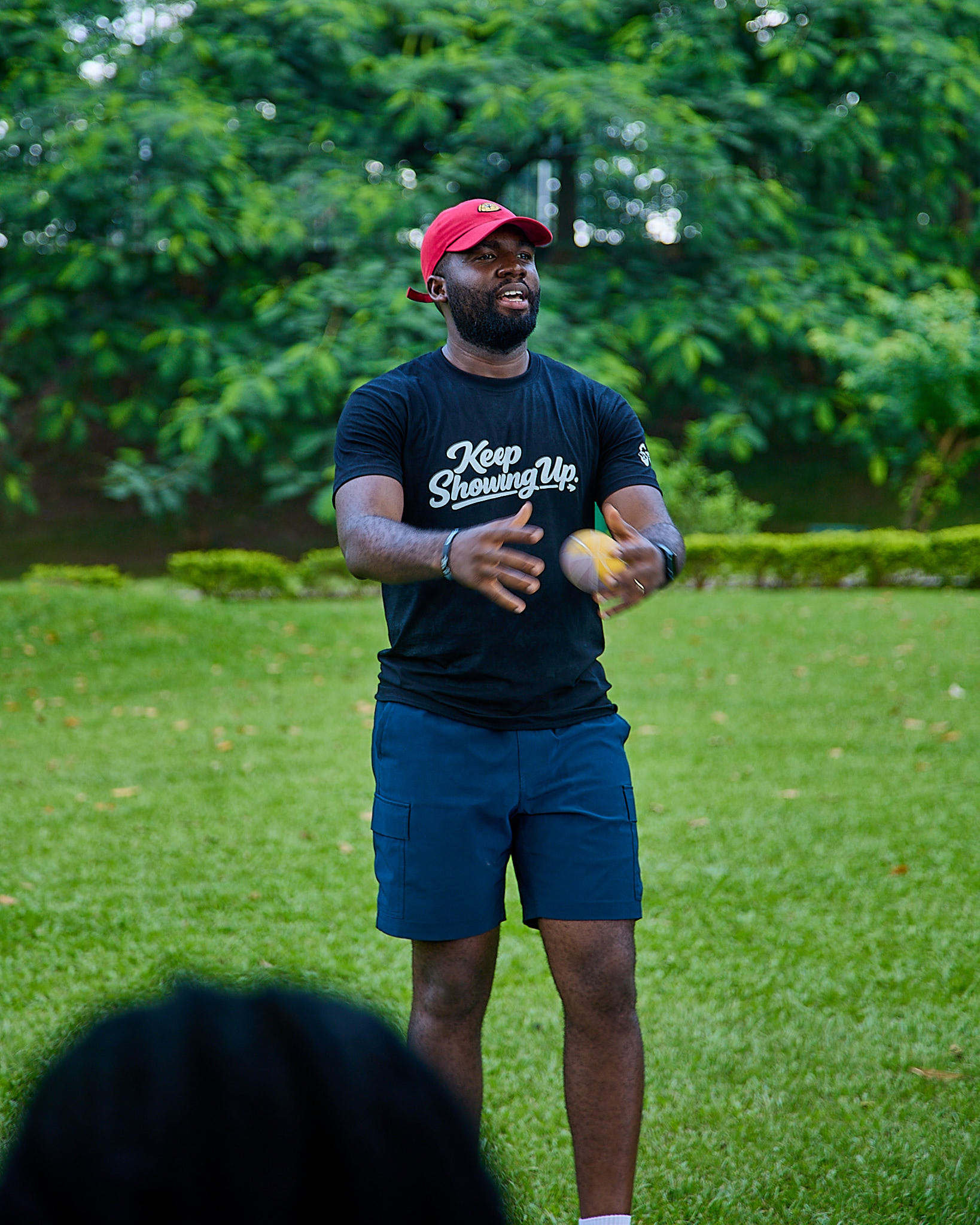 Dr. B speaking